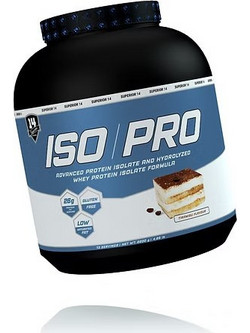Superior14 Iso Pro Zero Tiramisu Πρωτεΐνη Ορού Γάλακτος Χωρίς Γλουτένη 2.2kg