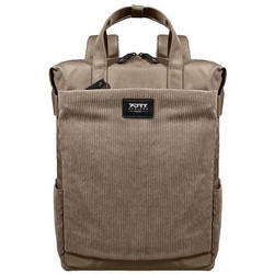 Port Designs Milano II Eco Αδιάβροχο Backpack Laptop 16" Brown