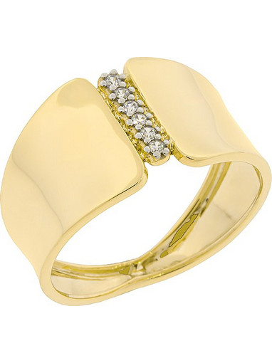 Million Diamonds Γυναικείο Δαχτυλίδι από Xρυσό 9K με Ζιργκόν RK24250