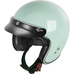 Garibaldi G02X Fiberglass Light Green Κράνος Μηχανής Jet 1050gr