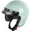 Garibaldi G02X Fiberglass Light Green Κράνος Μηχανής Jet 1050gr