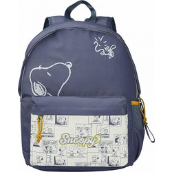 CyP Brands Snoopy Comic Σχολική Τσάντα Πλάτης Δημοτικού Μπλε MC23-16SY