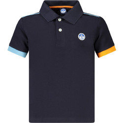 North Sails Παιδικό Polo Κοντομάνικο Navy Μπλε 794491000-0802