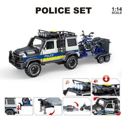Blue Toys Αστυνομικό Όχημα με Φώτα & Ήχους