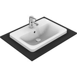 Ideal Standard Connect Ένθετος Νιπτήρας Μπάνιου Πορσελάνης 58x42cm Λευκός E504401
