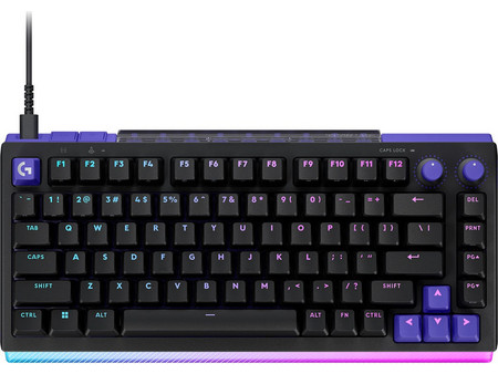 Logitech G512X Μηχανικό Gaming Πληκτρολόγιο TenKeyLess με GX Brown Διακόπτες RGB Black