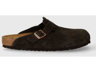 Birkenstock Boston Suede Mocha 60901