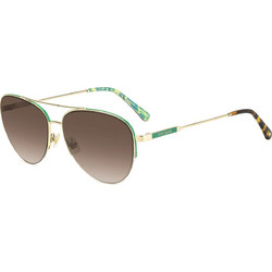 Kate Spade JANECE-GSPEF Ανδρικά Γυαλιά Ηλίου Aviator Μεταλλικά Χρυσά με Καφέ Φακό