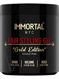 Immortal Gold Edition Gel Μαλλιών Δυνατό Κράτημα 500ml