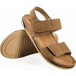 inblu Γυναικεία Σανδάλια Suede Ανατομικά Ταμπά AA410100