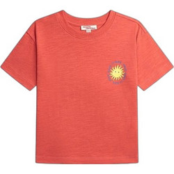 Dpam Παιδικό T-Shirt Κοντομάνικο Κοραλί ZOJOTIBRO2