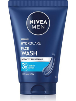 Nivea Men Hydrocare Ενυδατικό Gel Καθαρισμού Προσώπου 100ml