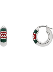 Gucci Γυναικεία Σκουλαρίκια Κρίκοι από Ασήμι 925 YBD85384800100U
