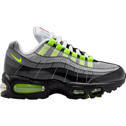 Nike Air Max 95 Παιδικά Sneakers Μποτάκια Γκρι Lime IO4801-002