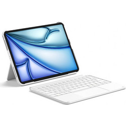 Inateck Flip Cover with Keyboard White (iPad Air 11" 2024 / Pro 11" 2022)