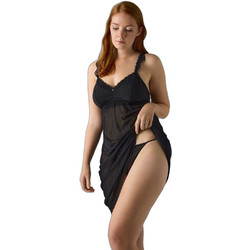 Ysabel Mora Sexy Babydoll See Through με Δαντέλα Μαύρο 10715