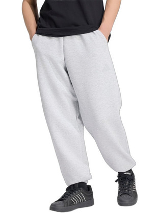 Adidas Sportswear Ανδρικό Παντελόνι Φόρμας με Λάστιχο Γκρι KS5569