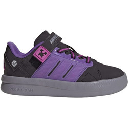 Adidas Lightorama Court Minecraft Παιδικά Sneakers Μαύρα Μωβ KI9113