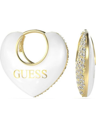 Guess Γυναικεία Σκουλαρίκια Κρίκοι UBE05206JWY