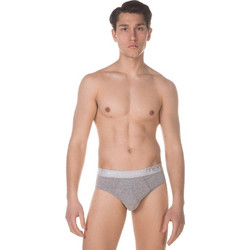 Minerva Ανδρικά Σλιπ Βαμβακερά Γκρι 2Pack 90-20521