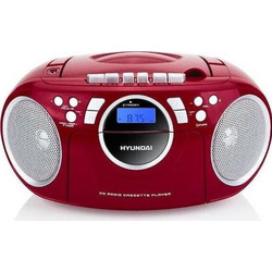 Hyundai TRC788AU3 Φορητό CD Player με USB / MP3 Κόκκινο