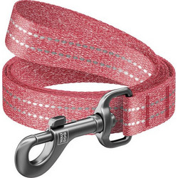 Waudog Reflective Λουρί Σκύλου 5m x 20mm Κόκκινο