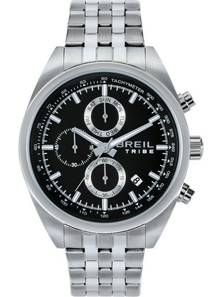 Breil Sky Volt Ανδρικό Ρολόι Χρονογράφος με Ασημί Μεταλλικό Μπρασελέ EW0774