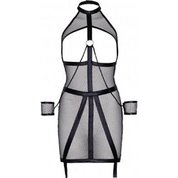 Leg Avenue Sexy Φόρεμα Διχτυωτό με Ζαρτιέρες Μαύρο 714718524436