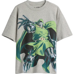 Gap Marvel Παιδικό T-Shirt Κοντομάνικο Γκρι 890753003