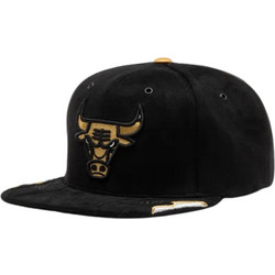 Mitchell & Ness Bulls Ανδρικό Καπέλο Jockey Υφασμάτινο Μαύρο 212319103