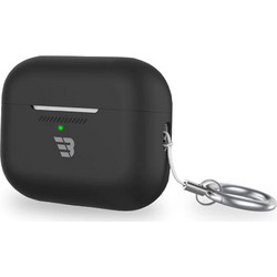 Baykron Premium Θήκη Σιλικόνης για Apple AirPods Pro 2 Μαύρη