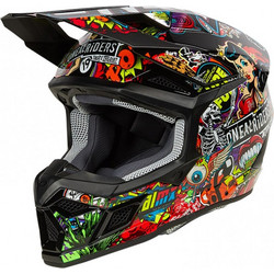 Oneal 3SRS Crank V.24 Multicolor Κράνος Μηχανής Motocross