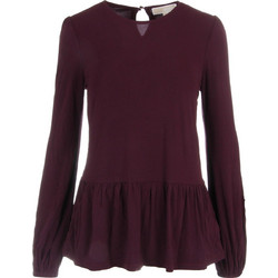Michael Kors Γυναικείο Χειμερινό Top Μπορντό MH85M0W7AW-596