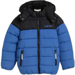 Bonprix Παιδικό Μπουφάν Χειμωνιάτικο Puffer Αντιανεμικό Μπλε Μαύρο 930354