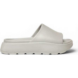 Funky Buddha Γυναικείες Παντόφλες Καλοκαιρινές Flatforms Αντιολισθητικές Κολυμβητηρίου Γκρι FBL013-117-08