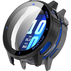 Techsuit Defense360 Pro Πλαστική Θήκη Tempered Glass για Huawei Watch GT Runner 2 43mm Μαύρη