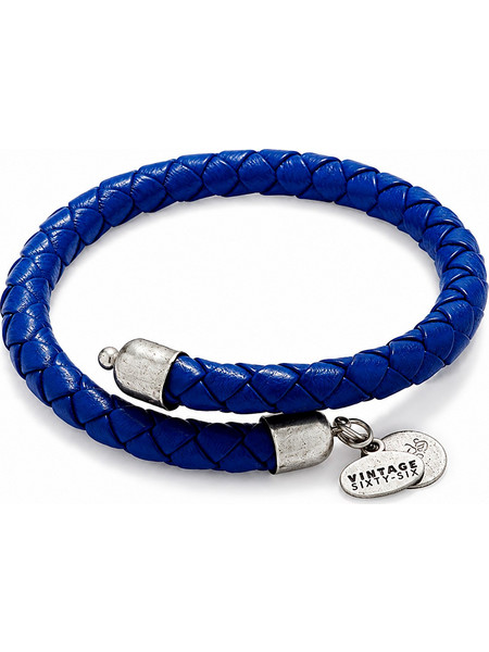 Alex and Ani Γυναικείο Βραχιόλι Χειροπέδα από Δέρμα VW475RS
