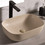 Inter Ceramic Επικαθήμενος Νιπτήρας Μπάνιου Πορσελάνης 45.5x32.5x13.5cm Μπεζ ICB887BEIGE