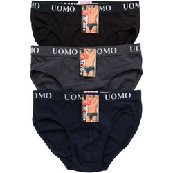 Uomo Ανδρικά Σλιπ Βαμβακερά 3Pack 1017
