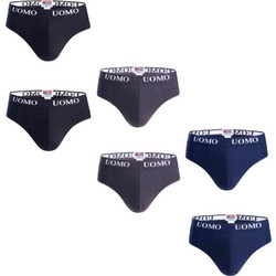 Uomo Ανδρικά Σλιπ Βαμβακερά 6Pack 10170