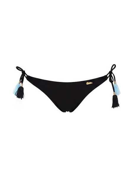 Marko Yenn Bikini Slip Μαύρο Γαλάζιο M-838