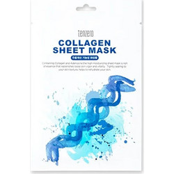 Tenzero Collagen Sheet Μάσκα Προσώπου για Αντιγήρανση & Ενυδάτωση με Κολλαγόνο 25ml