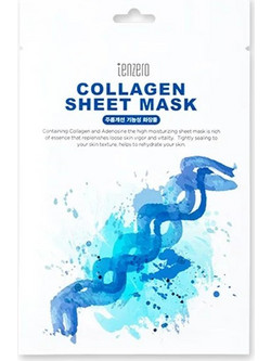 Tenzero Collagen Sheet Μάσκα Προσώπου για Αντιγήρανση & Ενυδάτωση με Κολλαγόνο 25ml