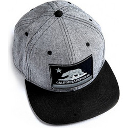Paco & Co Ανδρικό Καπέλο Jockey με Δίχτυ Snapback Υφασμάτινο Γκρι 85902