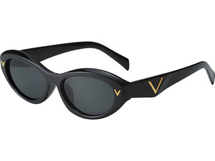 Techsuit 77115 Γυναικεία Γυαλιά Ηλίου Cat Eye Κοκάλινα Μαύρα με Μαύρο Φακό