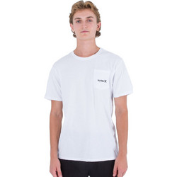 Hurley Ανδρικό Αθλητικό T-Shirt Λευκό HATS2060