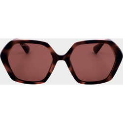 Max & Co MO0034 52E Γυναικεία Γυαλιά Ηλίου Πολυγωνικά Κοκάλινα Ταρταρούγα με Καφέ Φακό