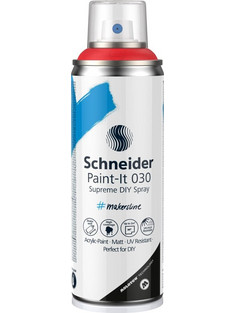 Schneider PAINT IT 030 Red Σπρέι Βαφής Κόκκινο 200ml