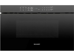 Sharp RINDS333FB Εντοιχιζόμενος Φούρνος Μικροκυμάτων 33lt Μαύρος