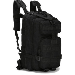 Mijo Στρατιωτικό Σακίδιο 30lt Μαύρο M-1054
